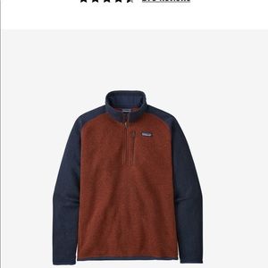 Brand New Patagonia 1/4 Zip Sweater. Size Large.
